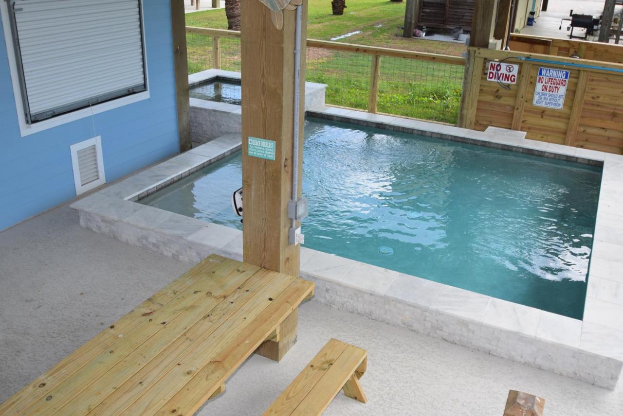 Villa Beach Sands 1 New Build Private Pool-Hut Tub Bolivar Peninsula Exterior foto